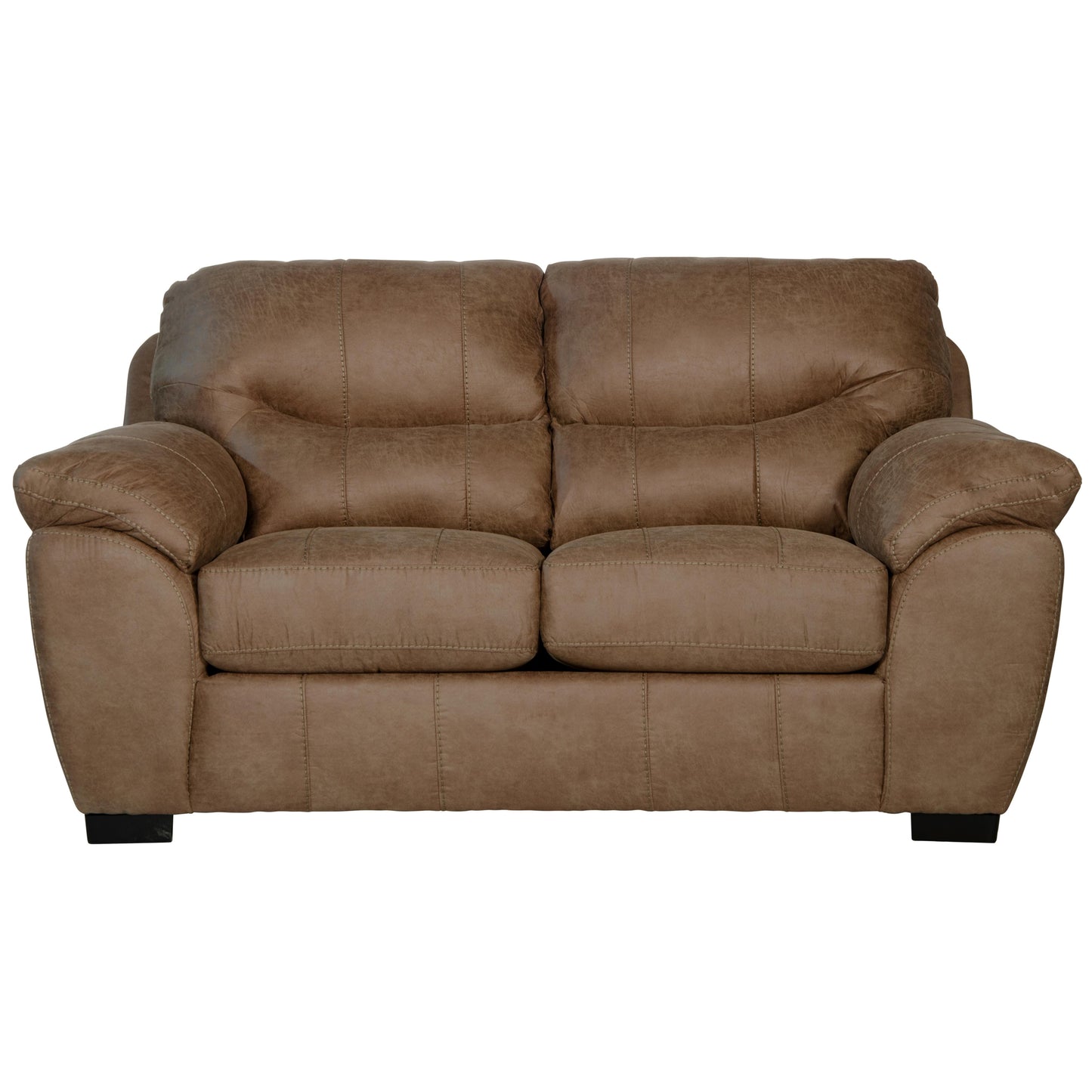 Jackson Furniture Grant Stationary Bonded Leather Loveseat 4453-02 1227-49/3027-49 IMAGE 1