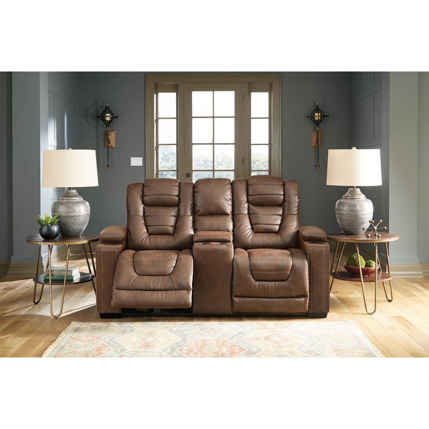 Signature Design by Ashley Owner's Box 24505U2 2 pc Power Reclining Living Room Set IMAGE 2