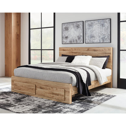 Signature Design by Ashley Hyanna B1050B15 6 pc Queen Platform Storage Bedroom Set | American Furniture of Slidell