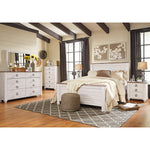 Signature Design by Ashley Willowton B267B35 7 pc Queen Panel Bedroom Set IMAGE 1