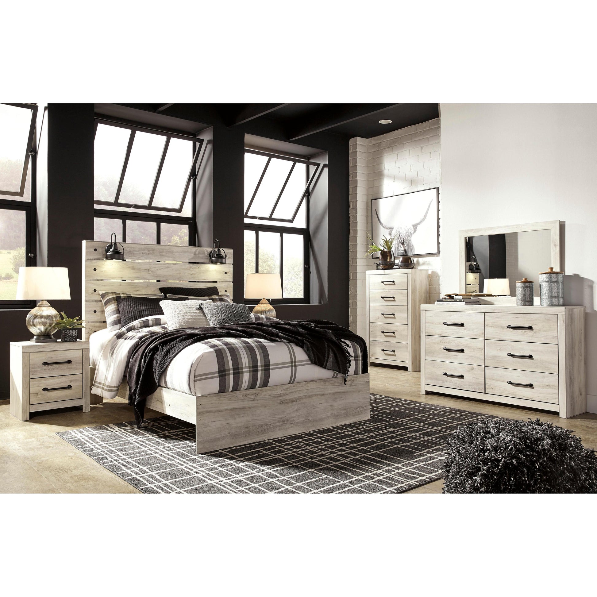 Signature Design by Ashley Cambeck B192 6 pc Queen Panel Bedroom Set IMAGE 1