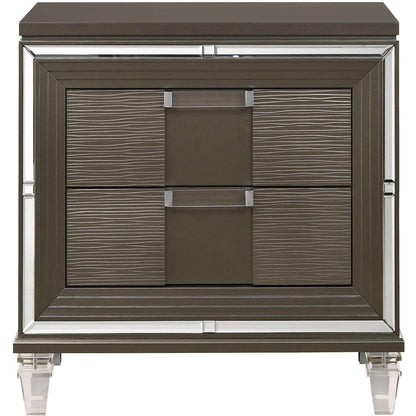  Elements International Twenty Nine TN600 7 pc Queen Platform Bedroom Set IMAGE 5