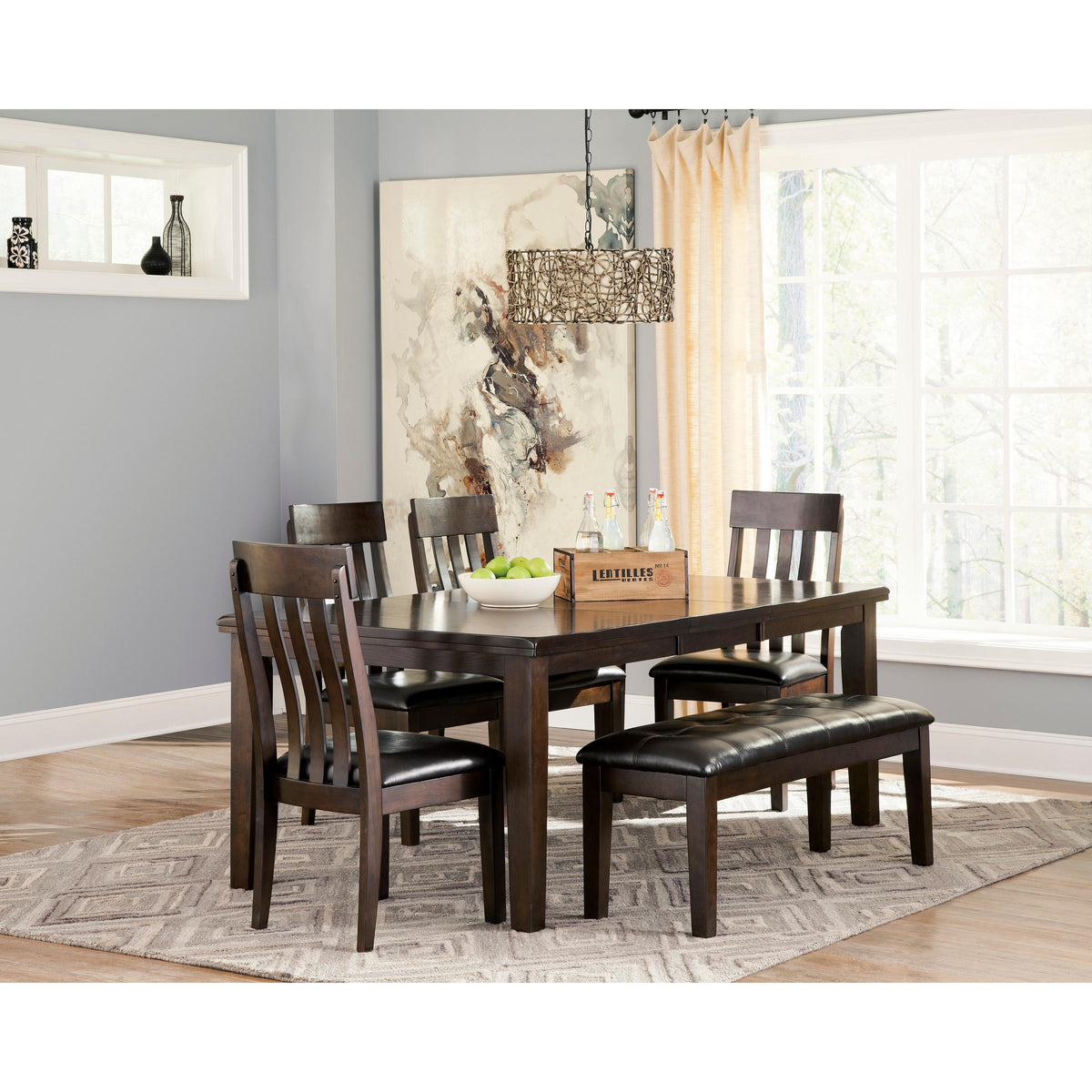  Signature Design by Ashley Haddigan Dining Table D596-35 IMAGE 3