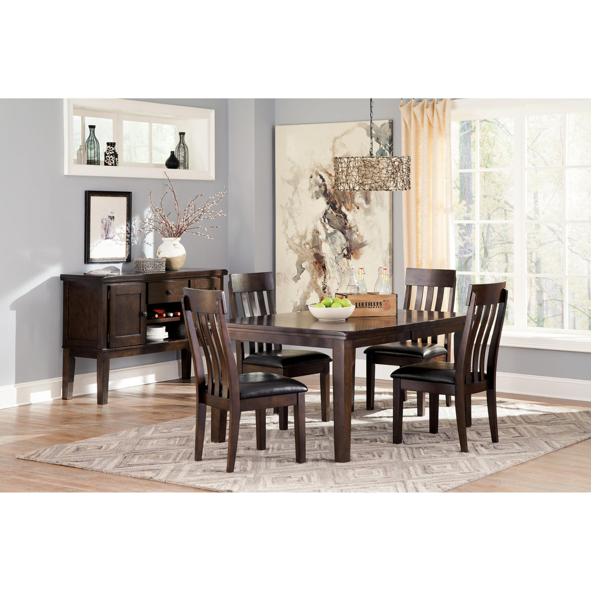  Signature Design by Ashley Haddigan Dining Table D596-35 IMAGE 5
