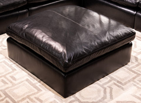 Signature Design by Ashley Emilia 3090208 Black Ottoman