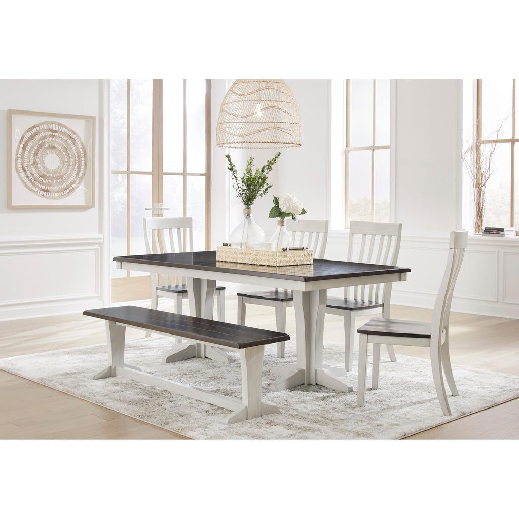 Signature Design by Ashley Darborn D796D2 6 pc Dining Set IMAGE 1