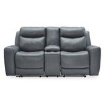  Signature Design by Ashley Mindanao U59504U1 2 pc Power Reclining Living Room Set - Steel IMAGE 5