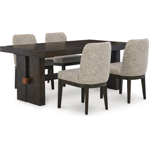 Signature Design by Ashley Burkhaus D984D1 5 pc Dining Set IMAGE 1