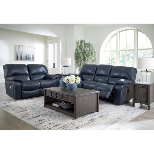 Signature Design by Ashley Leesworth U43809U1 2 pc Power Reclining Living Room Set IMAGE 1