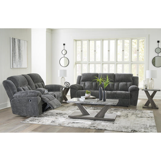 Signature Design by Ashley Frohn 37406U3 2 pc Reclining Living Room Set IMAGE 1