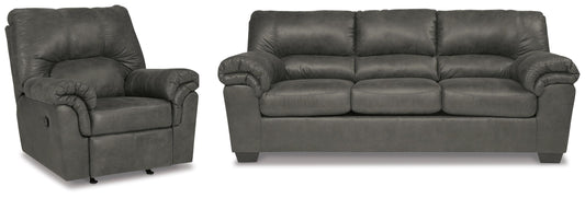  Signature Design by Ashley Bladen 12021U4 2 pc Sofa and Recliner Set IMAGE 1