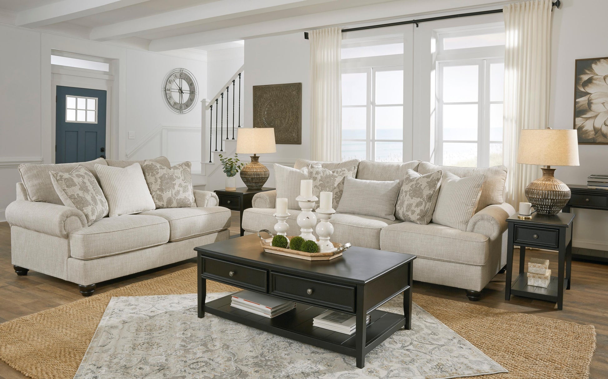  Benchcraft Asanti 13201U1 3 pc Sofa, Loveseat and Ottoman Set IMAGE 2