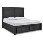 Signature Design by Ashley Foyland B989 8 pc King Panel Storage Bedroom Set IMAGE 2