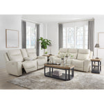  Signature Design by Ashley Mindanao U59505U1 2 pc Power Reclining Living Room Set - Coconut IMAGE 1