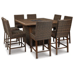 Signature Design by Ashley Paradise Trail P750P6 9-piece Outdoor Dining Set IMAGE 2