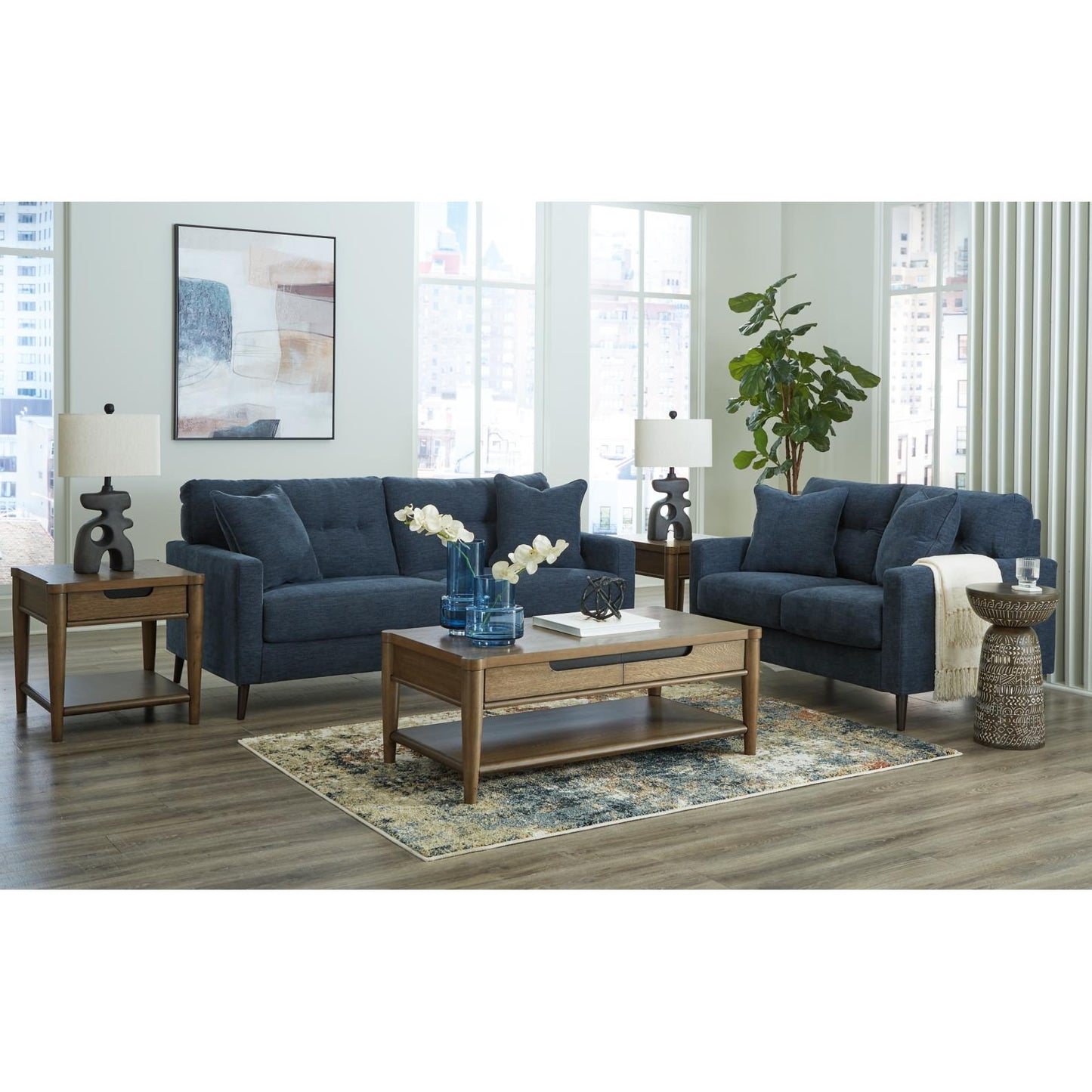 Signature Design by Ashley Bixler 26106U1 2 pc Living Room Set IMAGE 3