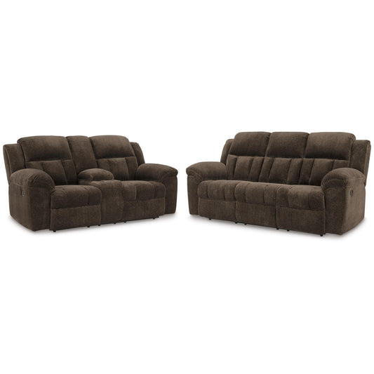 Signature Design by Ashley Frohn 37407U1 2 pc Reclining Living Room Set IMAGE 1
