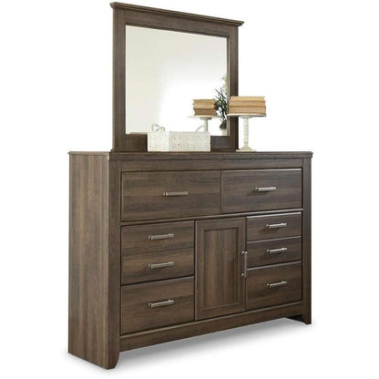 Signature Design by Ashley Juararo B251B32 7 pc California King Poster Bedroom Set IMAGE 3
