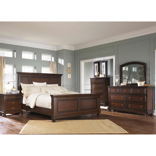 Millennium Porter B697B38 8 pc Queen Panel Bedroom Set IMAGE 1