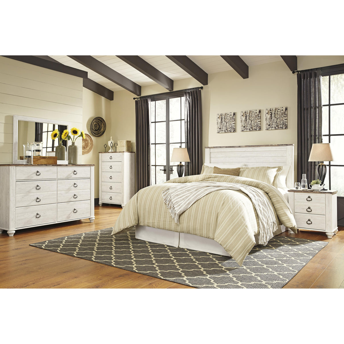  Signature Design by Ashley Willowton 6-Drawer Dresser B267-31 IMAGE 11