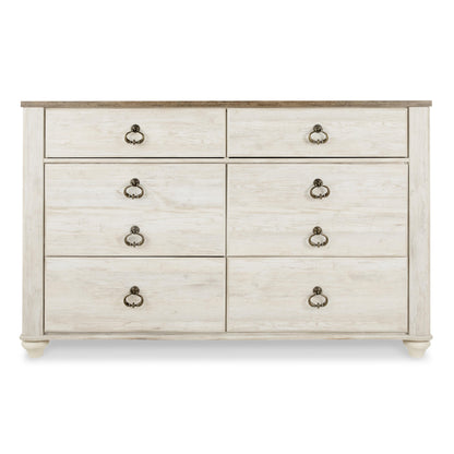  Signature Design by Ashley Willowton 6-Drawer Dresser B267-31 IMAGE 3