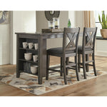 Signature Design by Ashley Caitbrook D388D5 3 pc Counter Height Dining Set IMAGE 1