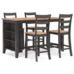 Signature Design by Ashley Gesthaven D396D2 5 pc Counter Height Dining Set IMAGE 1