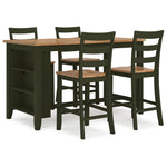 Signature Design by Ashley Gesthaven D401D2 5 pc Counter Height Dining Set IMAGE 1