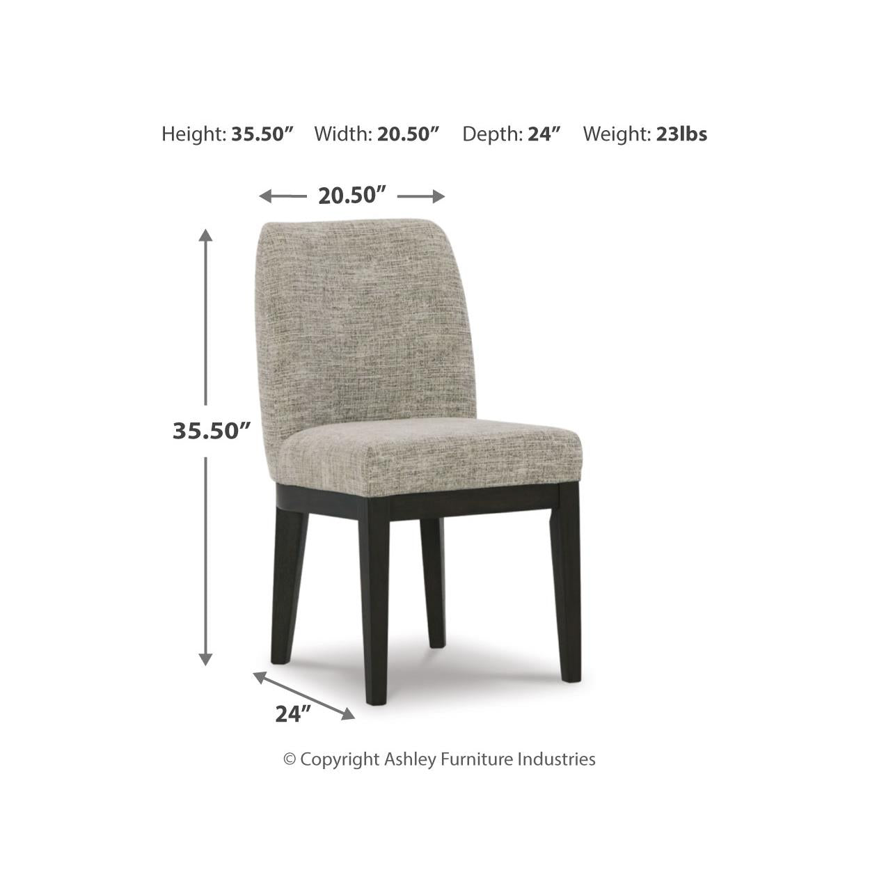 Signature Design by Ashley Burkhaus D984D7 9 pc Dining Set | American Furniture of Slidell