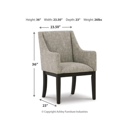 Signature Design by Ashley Burkhaus D984D7 9 pc Dining Set | American Furniture of Slidell