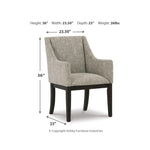 Signature Design by Ashley Burkhaus D984D7 9 pc Dining Set | American Furniture of Slidell