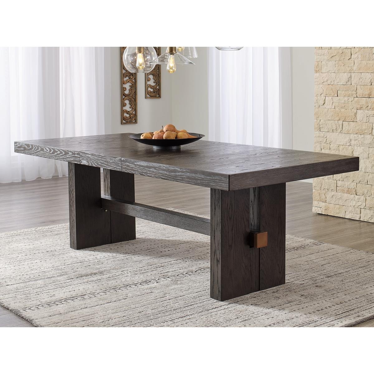 Signature Design by Ashley Burkhaus D984D7 9 pc Dining Set | American Furniture of Slidell