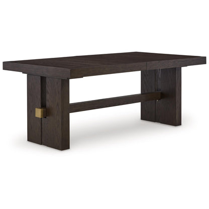 Signature Design by Ashley Burkhaus D984D7 9 pc Dining Set | American Furniture of Slidell