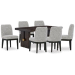 Signature Design by Ashley Burkhaus D984D8 7 pc Dining Set IMAGE 1