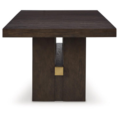 Signature Design by Ashley Burkhaus D984D8 7 pc Dining Set | American Furniture of Slidell