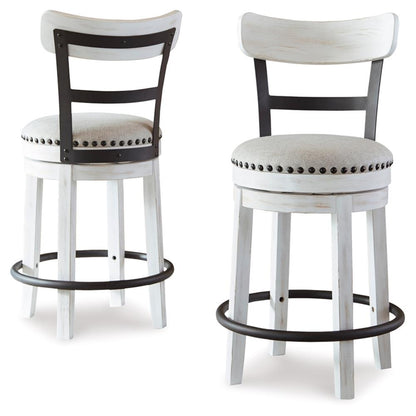 Signature Design by Ashley Valebeck D546D13 3 pc Counter Height Dining Set IMAGE 4