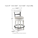Signature Design by Ashley Valebeck D546D4 5 pc Counter Height Dining Set IMAGE 8