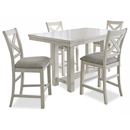 Signature Design by Ashley Robbinsdale D642D1 5 pc Counter Height Dining Set IMAGE 2