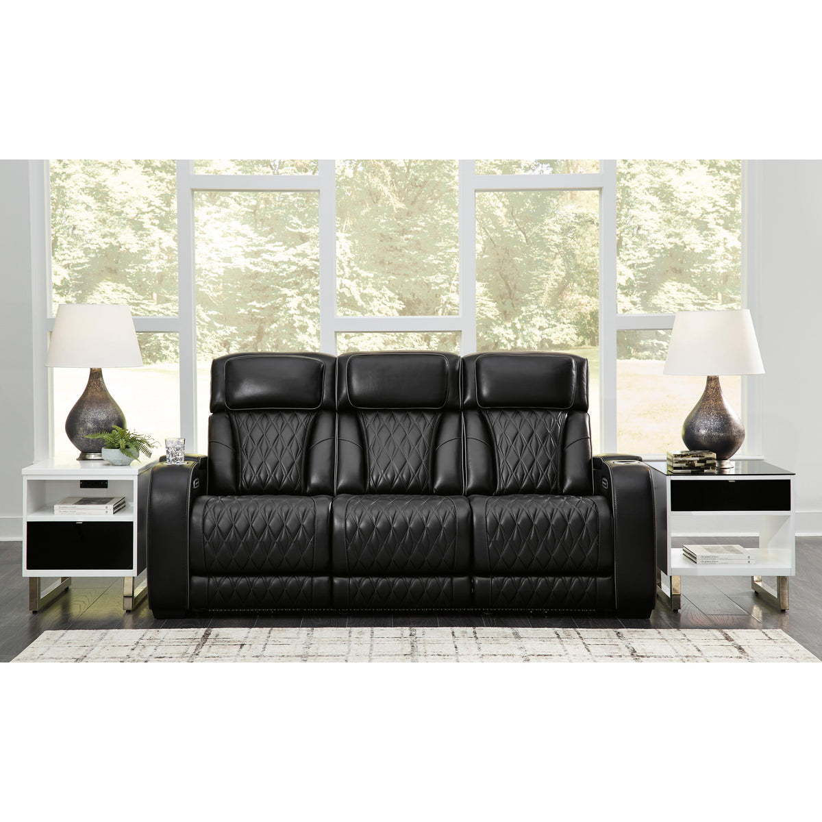  Signature Design by Ashley Boyington U27106U1 2 pc Power Reclining Living Room Set IMAGE 3