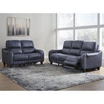 Signature Design by Ashley Mercomatic U75311U1 2 pc Power Reclining Living Room Set IMAGE 2