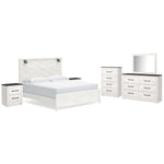  Signature Design by Ashley Gerridan B1190B28 8 pc King Panel Bedroom Set IMAGE 2