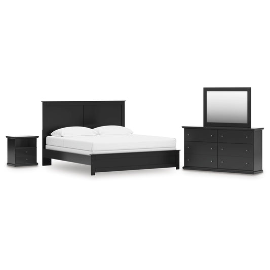  Signature Design by Ashley Maribel B138B65 6 pc King Panel Bedroom Set IMAGE 1