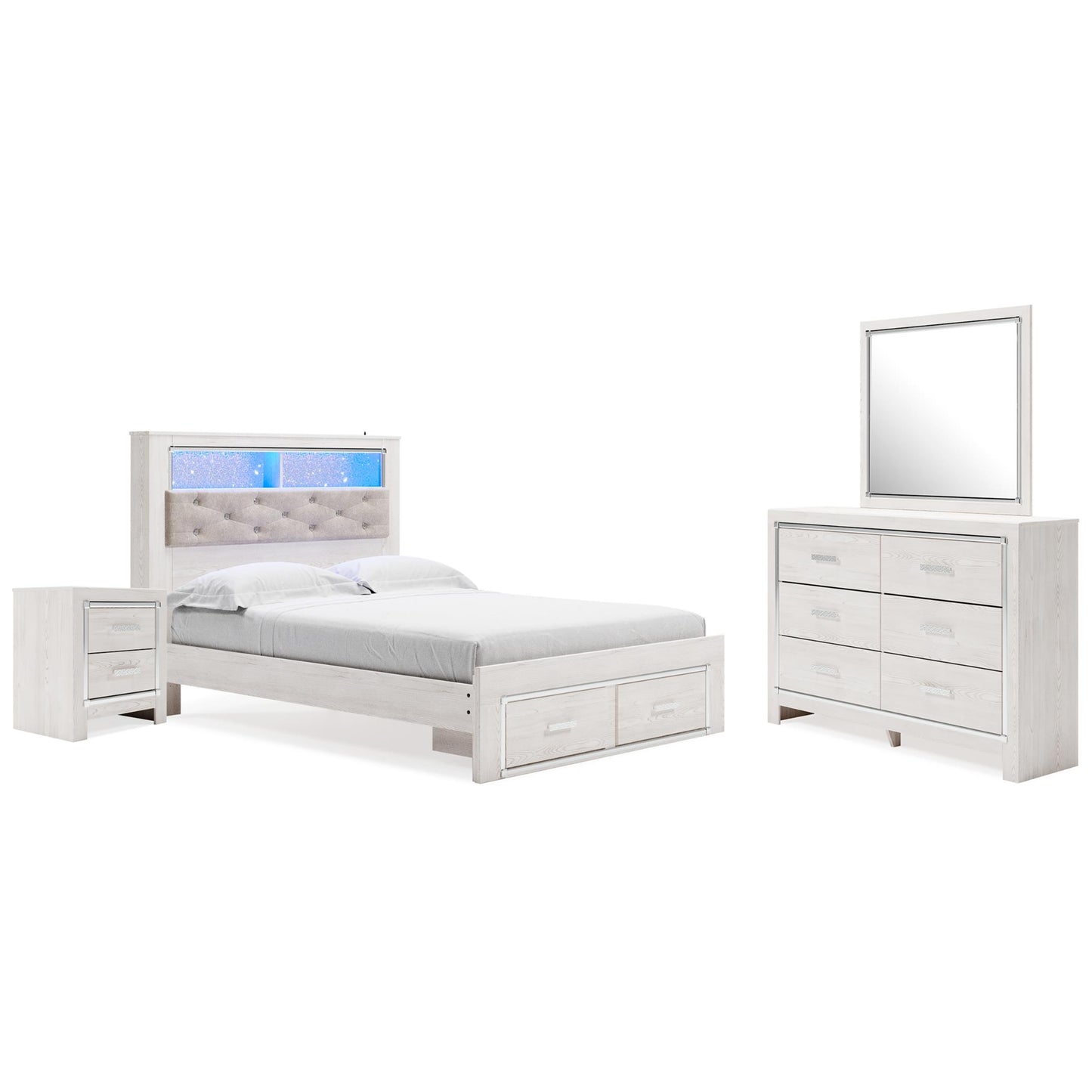  Signature Design by Ashley Altyra B2640B38 7 pc Queen Panel Bedroom Set IMAGE 1