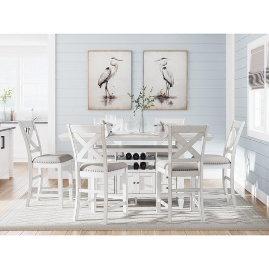Signature Design by Ashley Robbinsdale D642 7 pc Counter Height Dining Set IMAGE 1