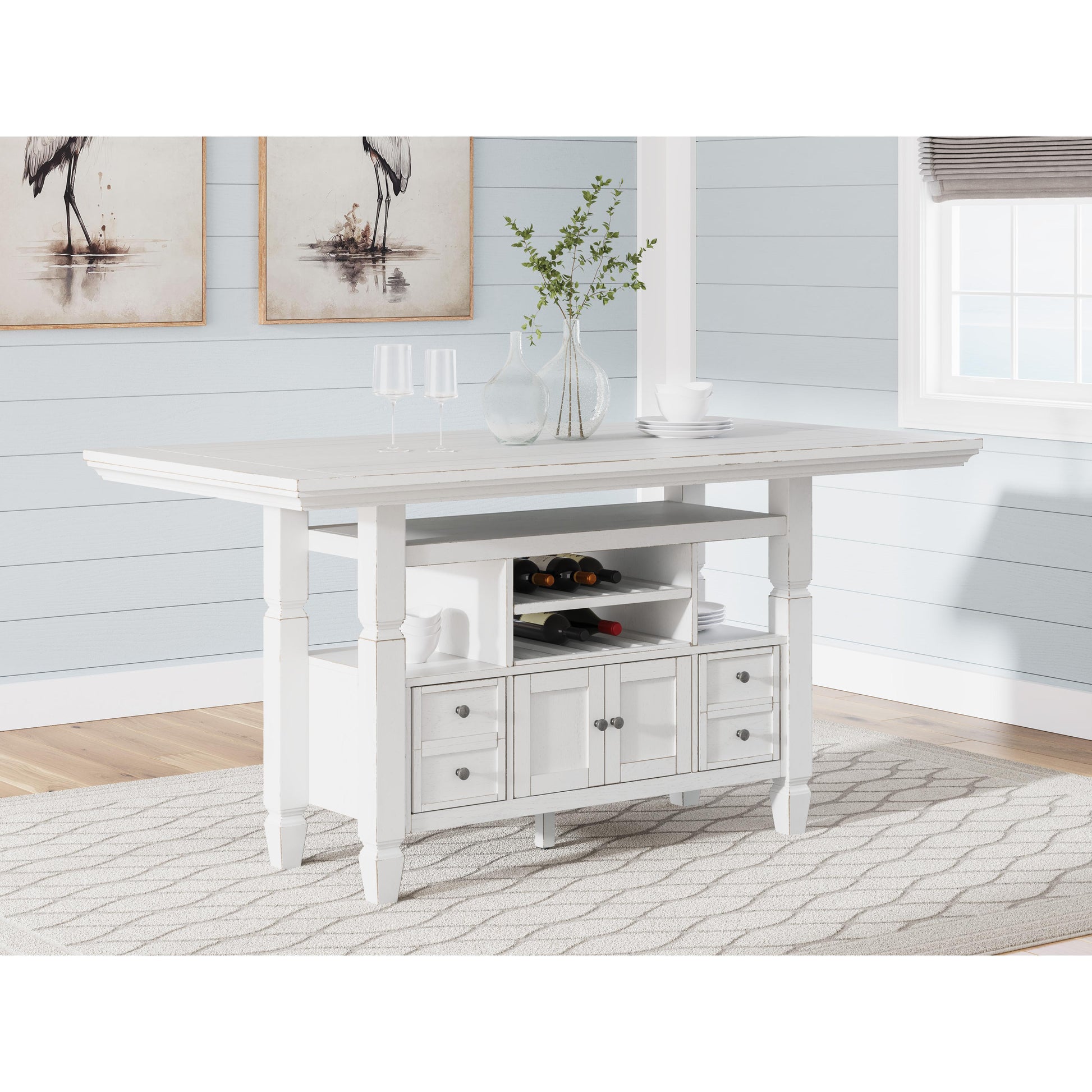 Signature Design by Ashley Robbinsdale D642 7 pc Counter Height Dining Set IMAGE 2
