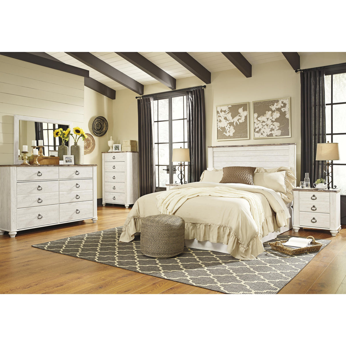  Signature Design by Ashley Willowton Dresser Mirror B267-36 IMAGE 4