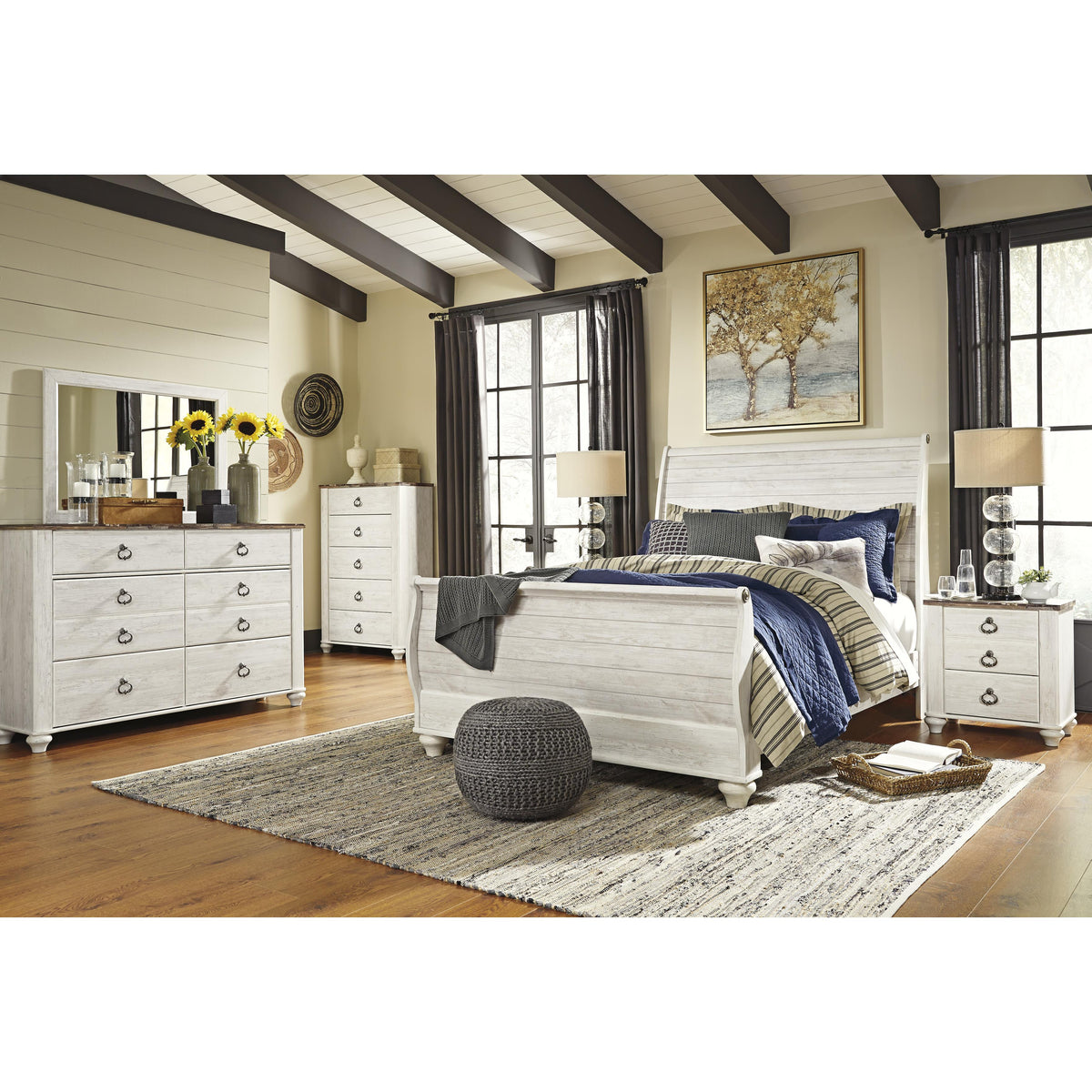  Signature Design by Ashley Willowton Dresser Mirror B267-36 IMAGE 6