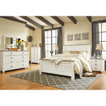 Signature Design by Ashley Willowton Queen Panel Bed B267-57/B267-54/B267-98 IMAGE 7