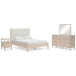  Signature Design by Ashley Cadmori B2615B12 6 pc Queen Panel Bedroom Set IMAGE 1