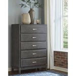  Signature Design by Ashley Caitbrook B476B15 6 pc Queen Bookcase Storage Bedroom Set IMAGE 4